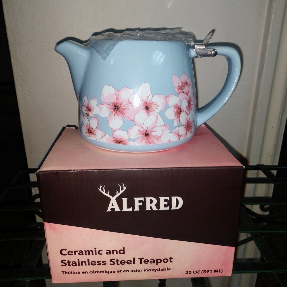 Alfred's Ceramic and Steel teapot